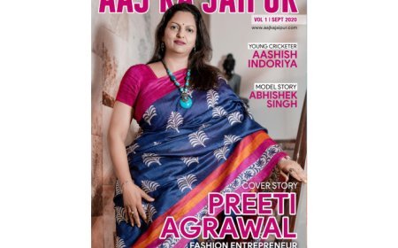 Aaj Ka Jaipur Cover Page Preeti Agarwal
