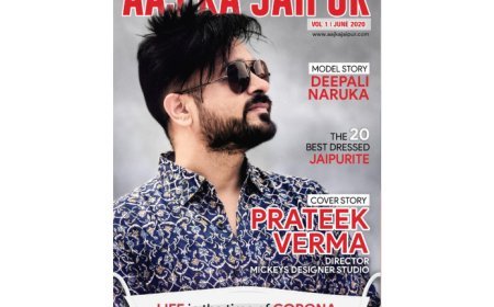 Aaj Ka Jaipur Cover Page Prateek Verma