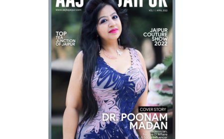 Aaj Ka Jaipur Cover Page Poonam Madan