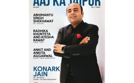 Aaj Ka Jaipur Cover Page Konark Jain