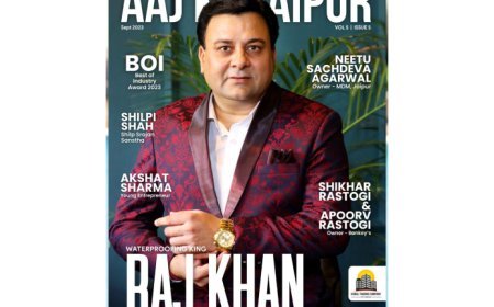 Cover Page: Raj Khan: A Journey of Innovation, Transformation, and Social Impact