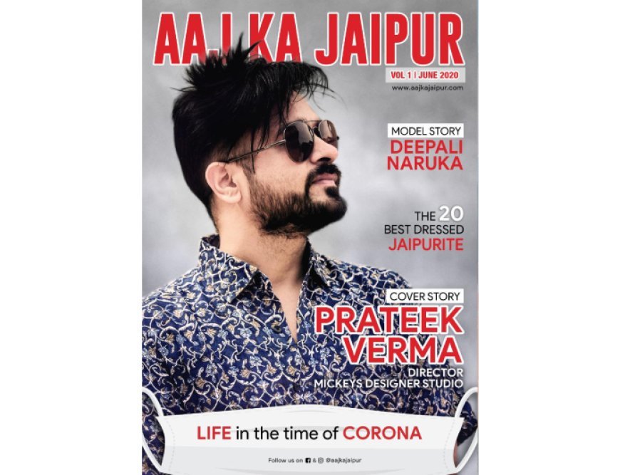 Aaj Ka Jaipur Cover Page Prateek Verma
