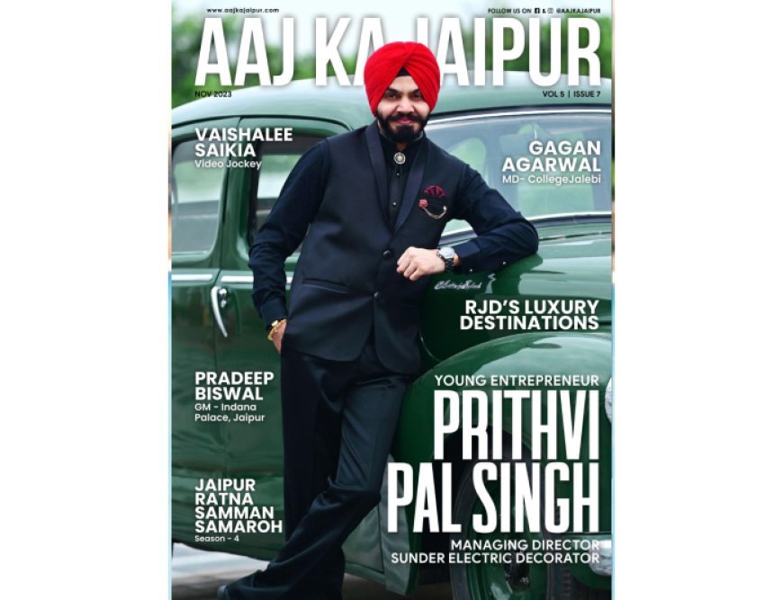 Cover Page: Prithvi Pal Singh: Illuminating a Legacy